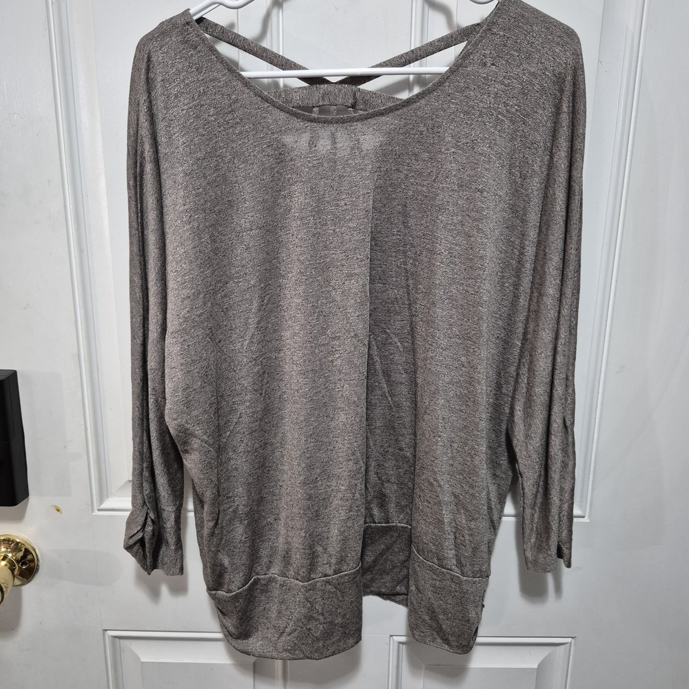 Apt. 9 Gray Women's Blouse